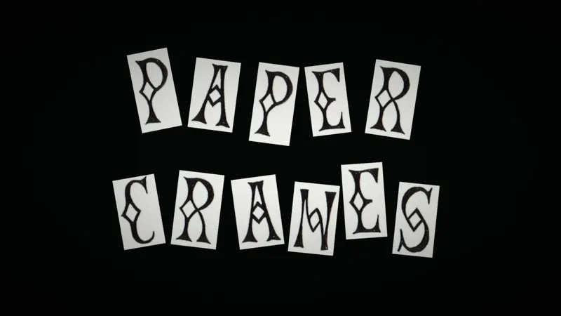 Paper Cranes — still 1